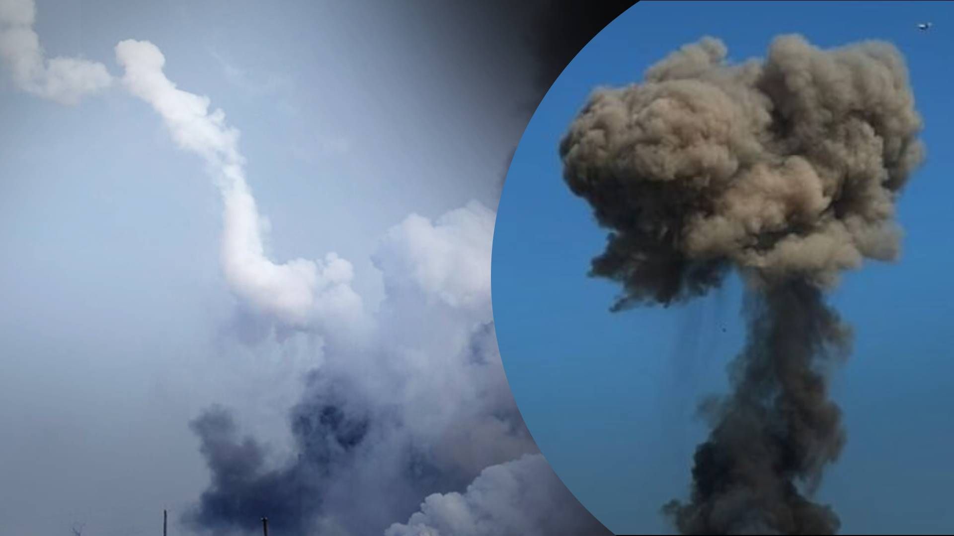 Момент атаки по Черноморскому флоту России в Крыму попал на видео - 24 Канал Момент атаки по Черноморскому флоту России в Крыму попал на видео - 24 Канал