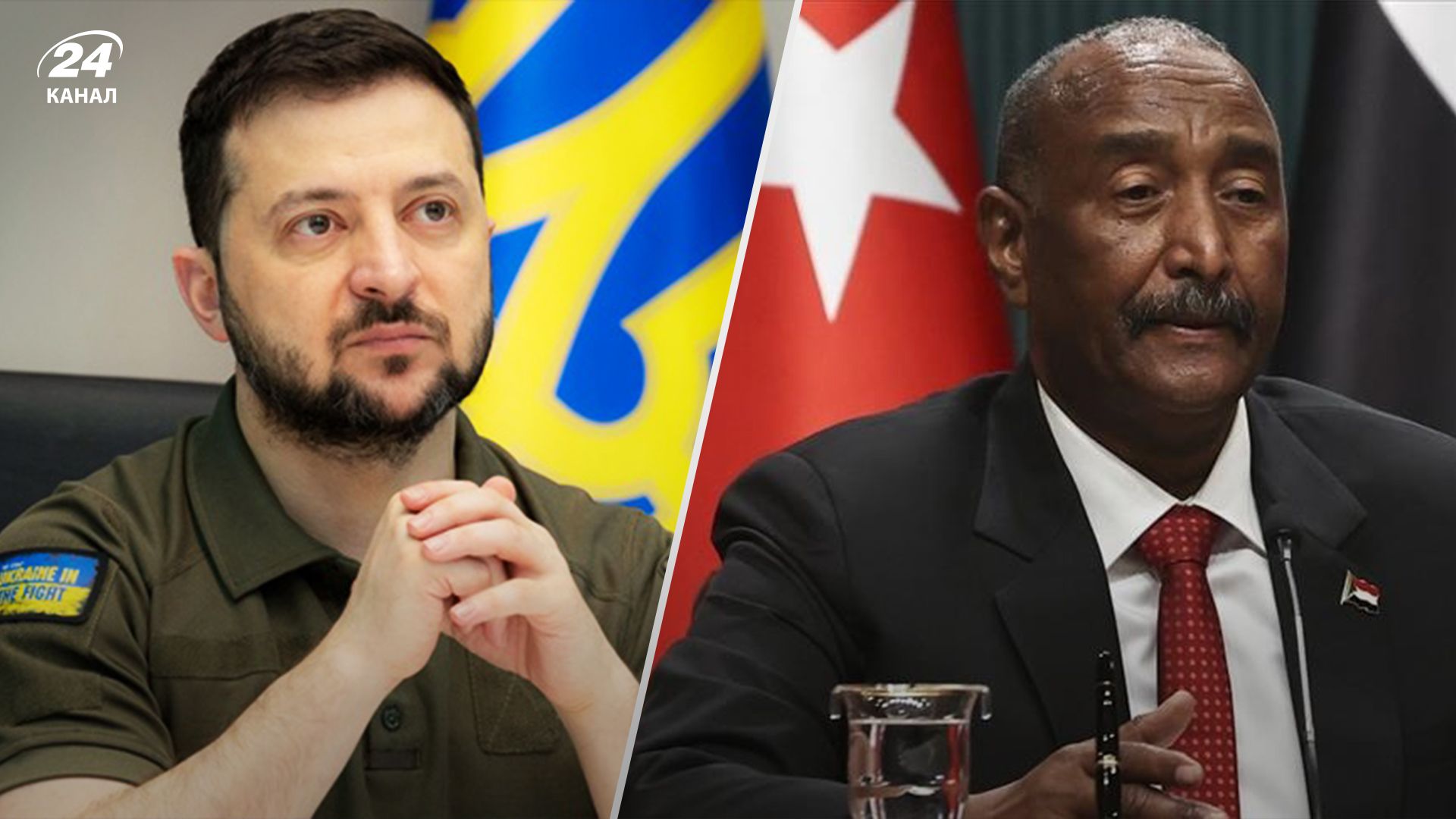 Владимир Зеленский встретился с лидером Судана Владимир Зеленский встретился с лидером Судана