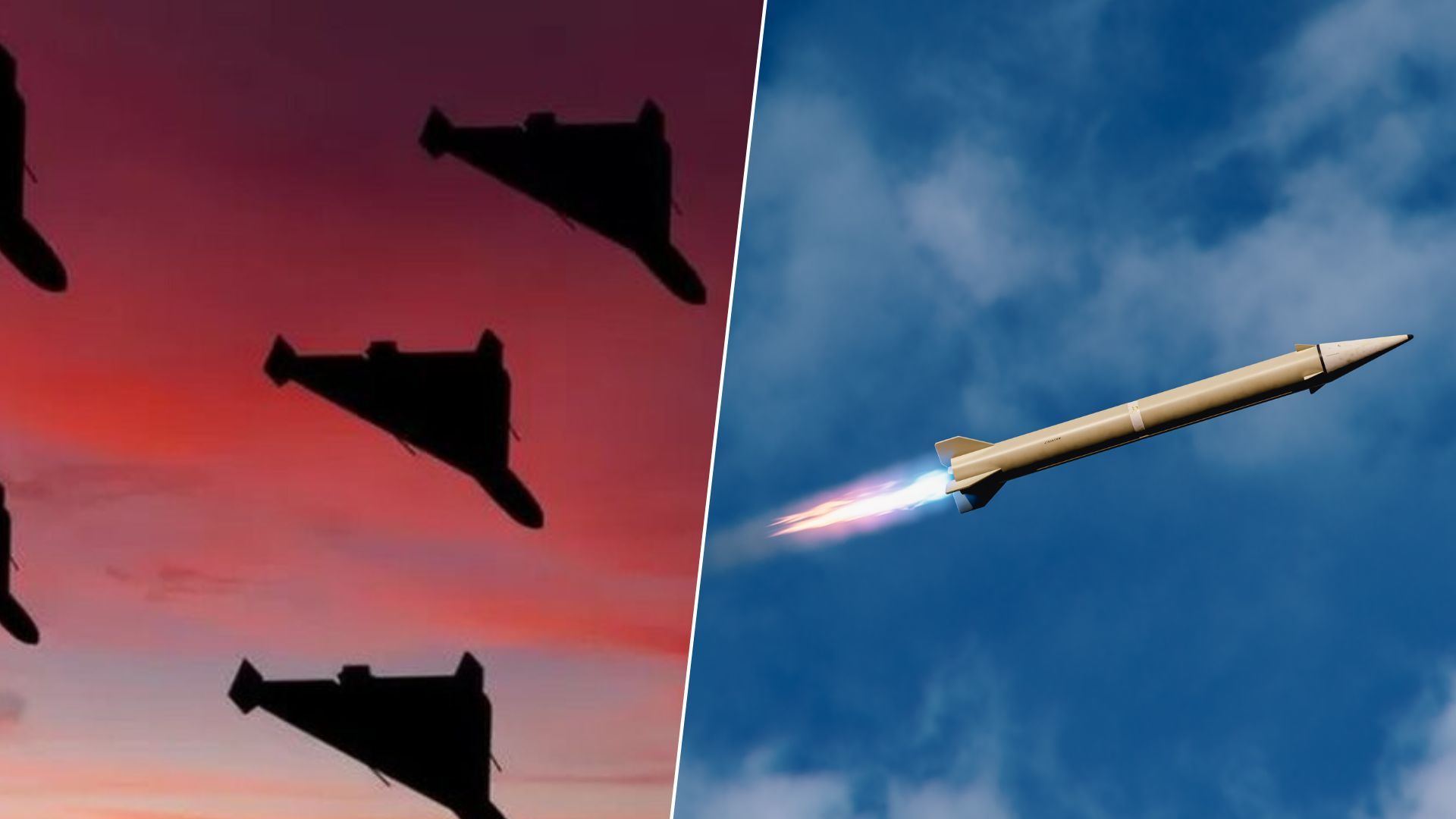 Росія атакувала Одещину ракетами та "Шахедами" Росія атакувала Одещину ракетами та "Шахедами"