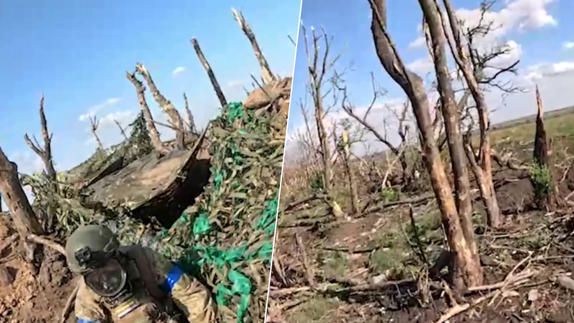 З'явилось відео, як наші герої заходили на позиції окупантів під Андріївкою З'явилось відео, як наші герої заходили на позиції окупантів під Андріївкою