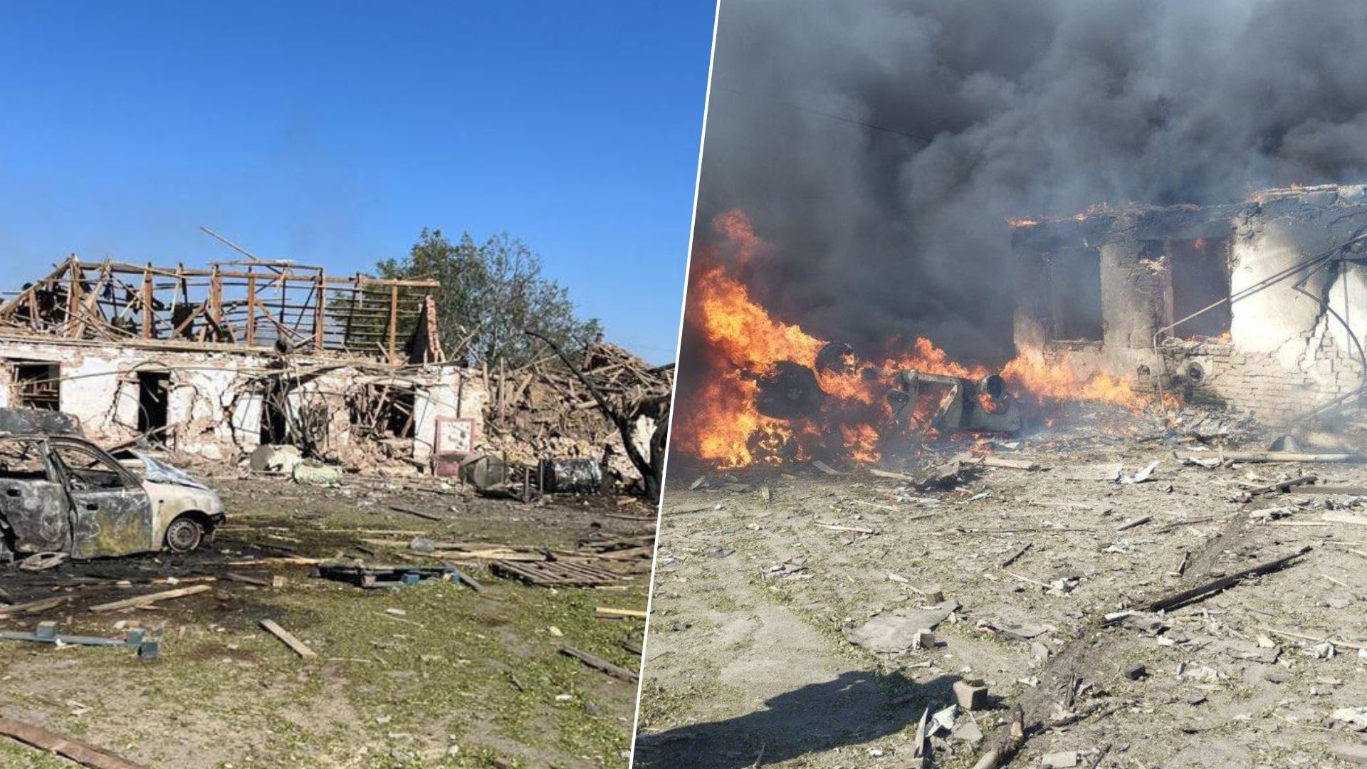 Росія скинула 4 авіабомби на Берислав Росія скинула 4 авіабомби на Берислав