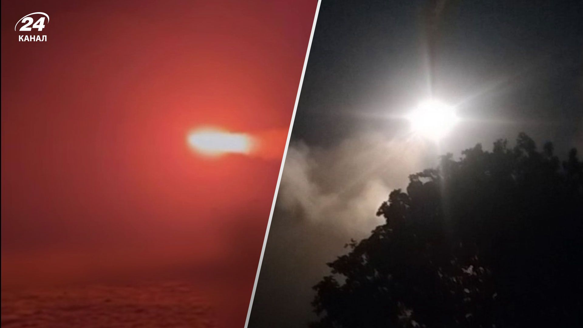 Як вночі збивали ракети над Одеською областю