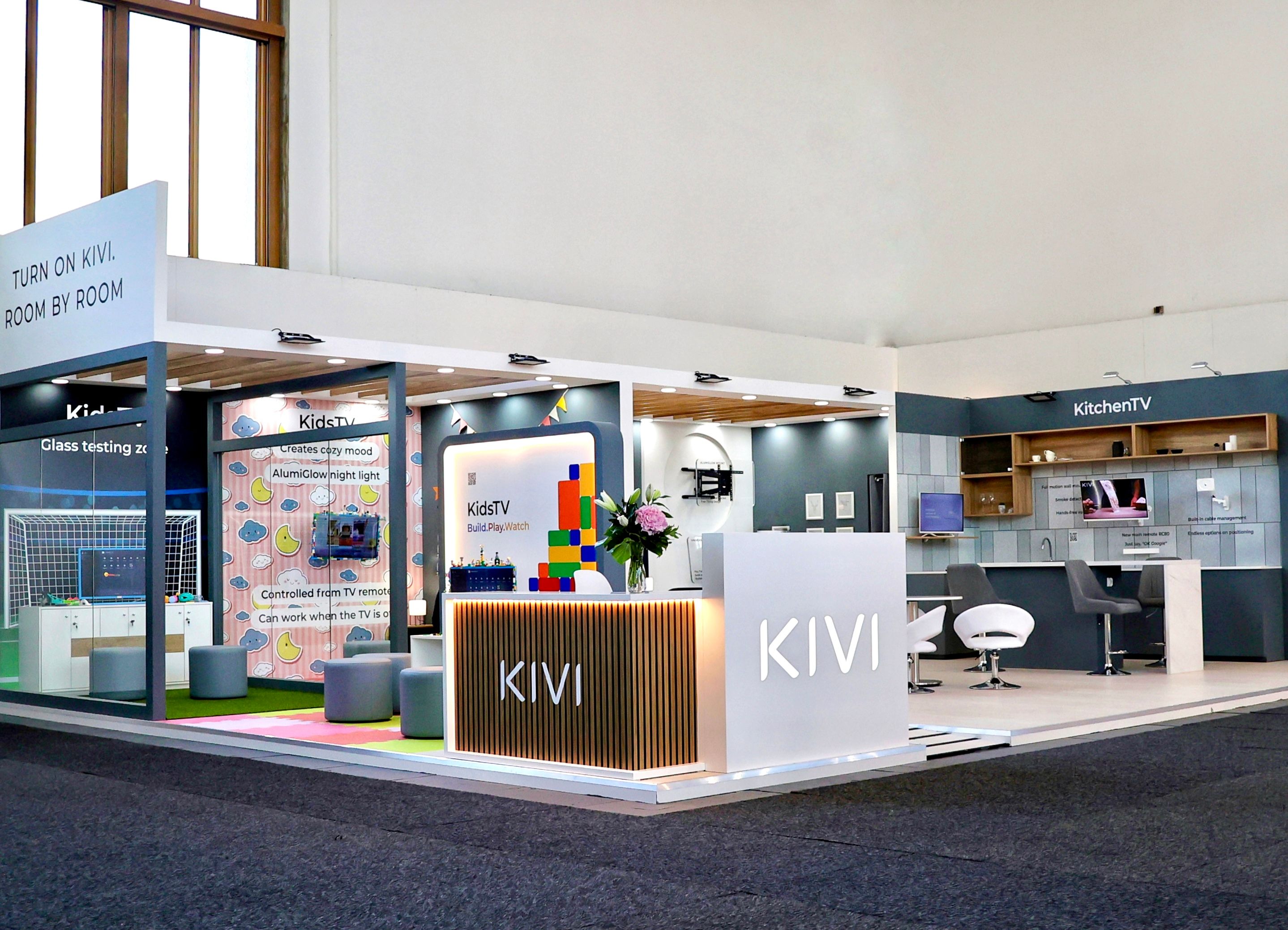 Спеціально для кухні чи дитячої: компанія KIVI представила Smart TV на IFA у Берліні