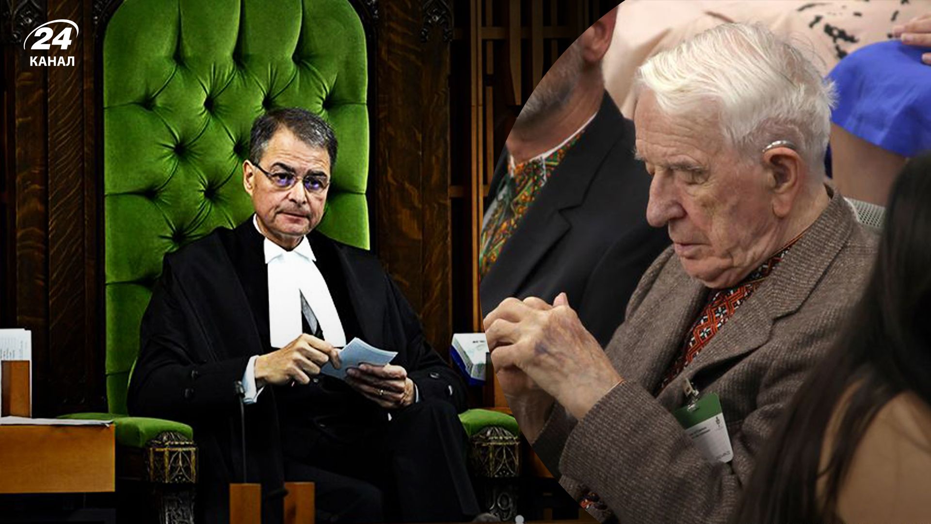 Спикер парламента Канады ушел в отставку по приглашению ветерана СС "Галичина" Спикер парламента Канады ушел в отставку по приглашению ветерана СС "Галичина"