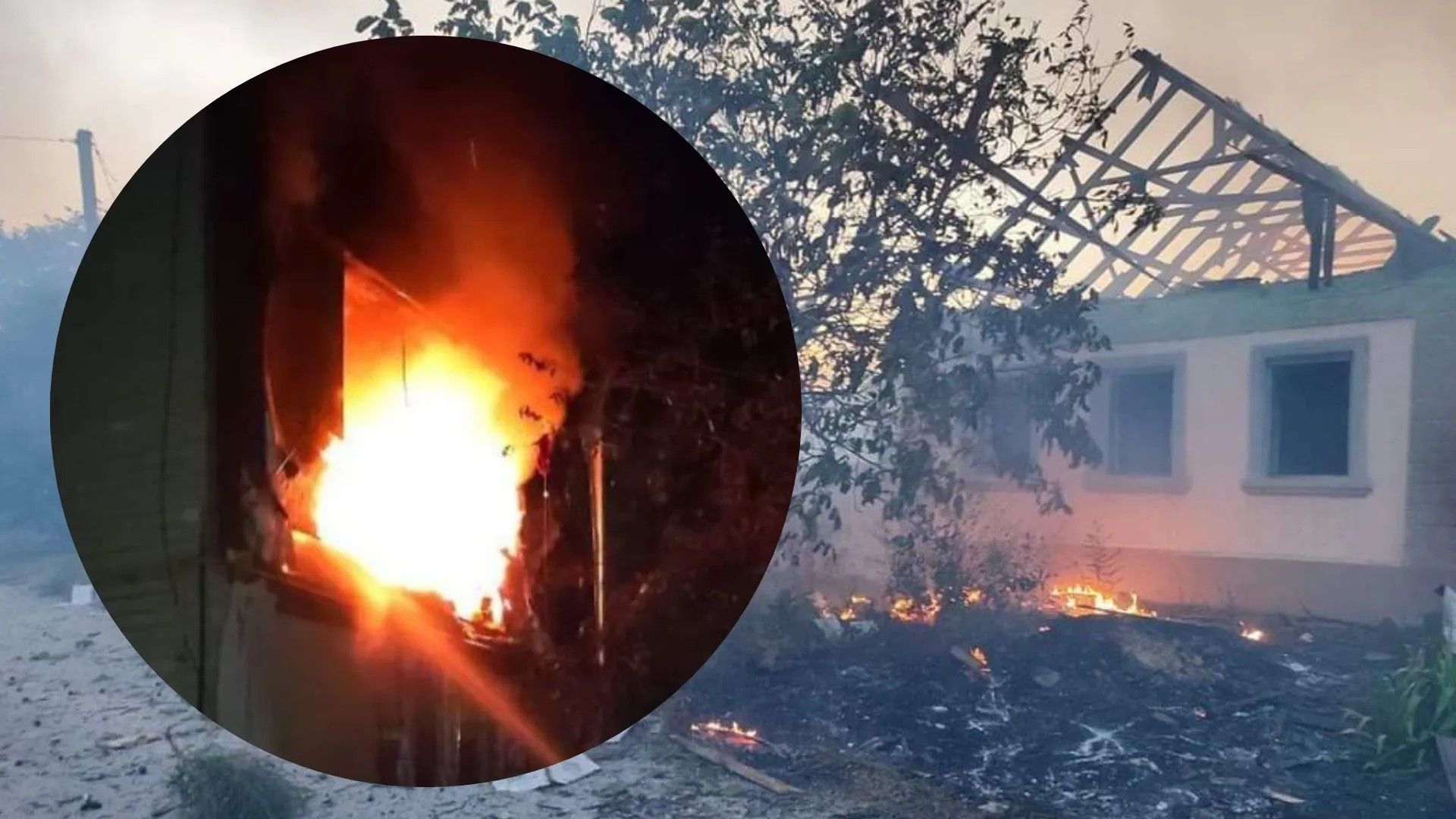 Наслідки удару росіян по Бериславу Наслідки удару росіян по Бериславу