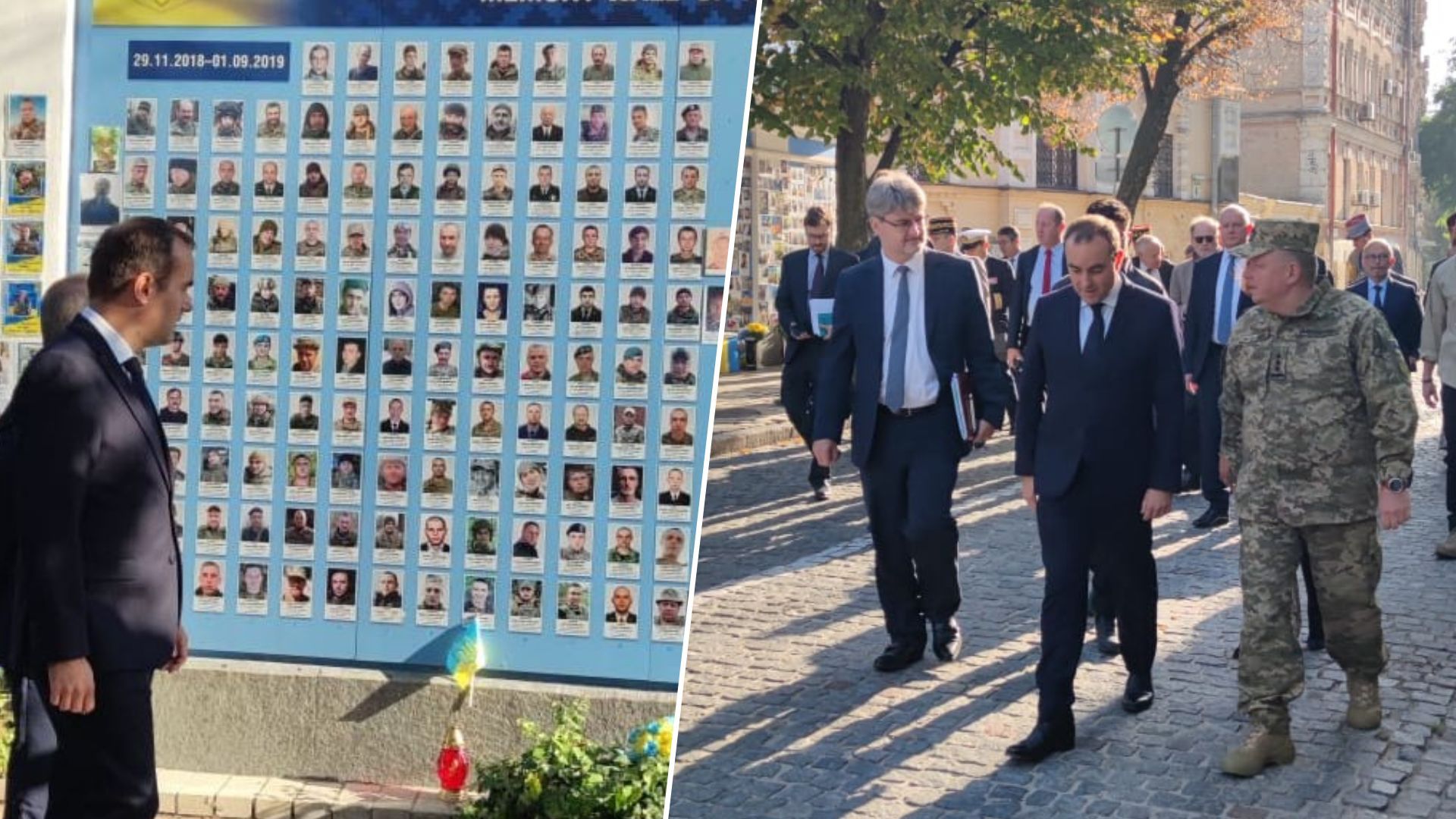 С визитом в Киев прибыл министр обороны Франции С визитом в Киев прибыл министр обороны Франции