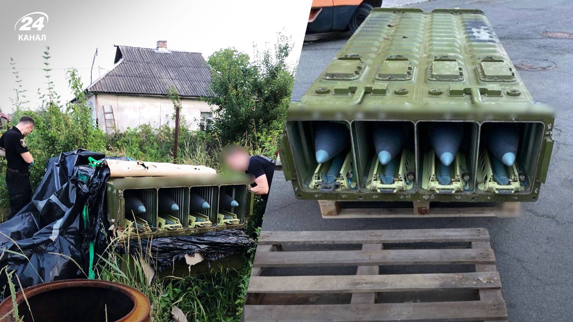 Чоловіки сховали російський ЗРК "Тор" Чоловіки сховали російський ЗРК "Тор"