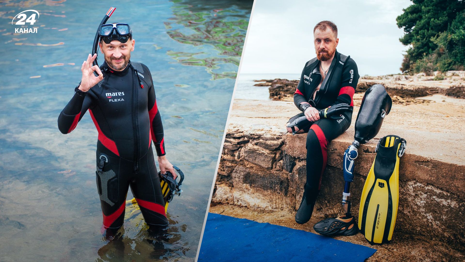 Українські ветерани мали змогу зайнятися дайвінгом Українські ветерани мали змогу зайнятися дайвінгом