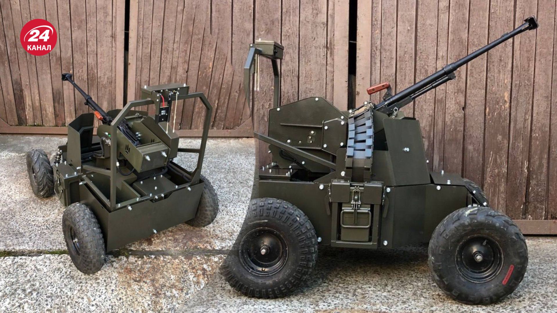 Боевой робот "Лють" проходит тестирование Боевой робот "Лють" проходит тестирование