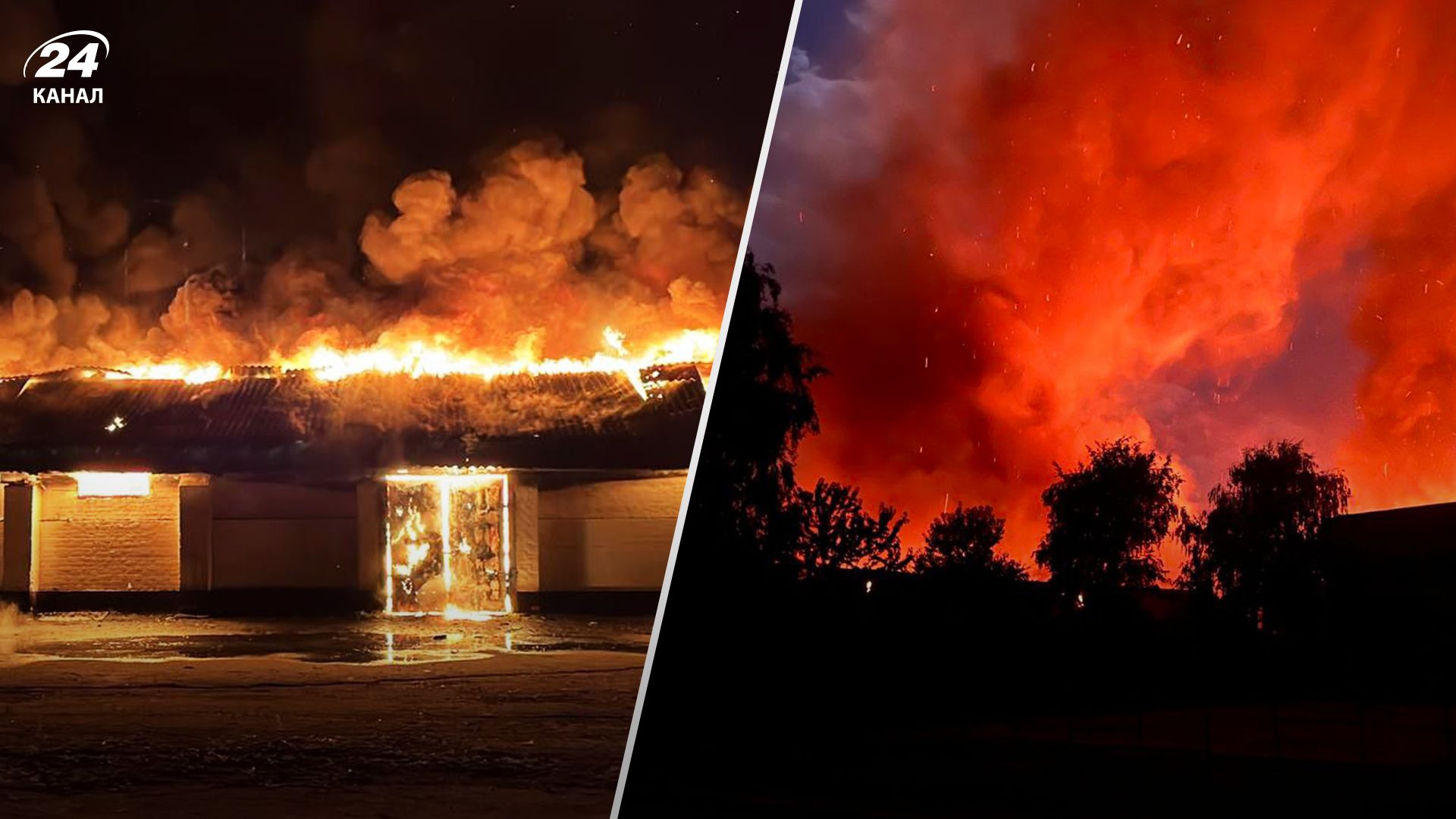 Атака дронов на Умань - 24 Канал Атака дронов на Умань - 24 Канал