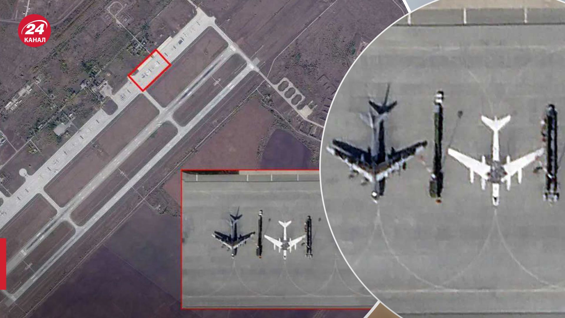 Россияне рисуют приманки бомбардировщиков в Энгельсе