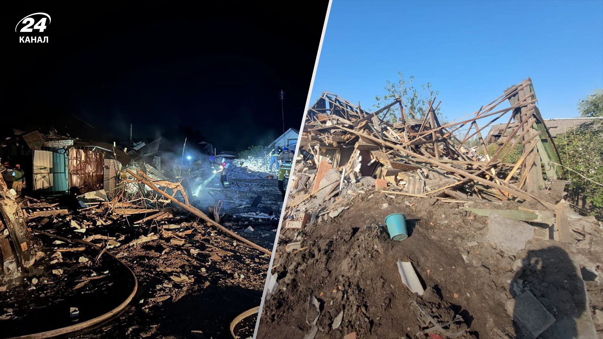 После атаки в Донецкой области под завалами оказалась семья После атаки в Донецкой области под завалами оказалась семья