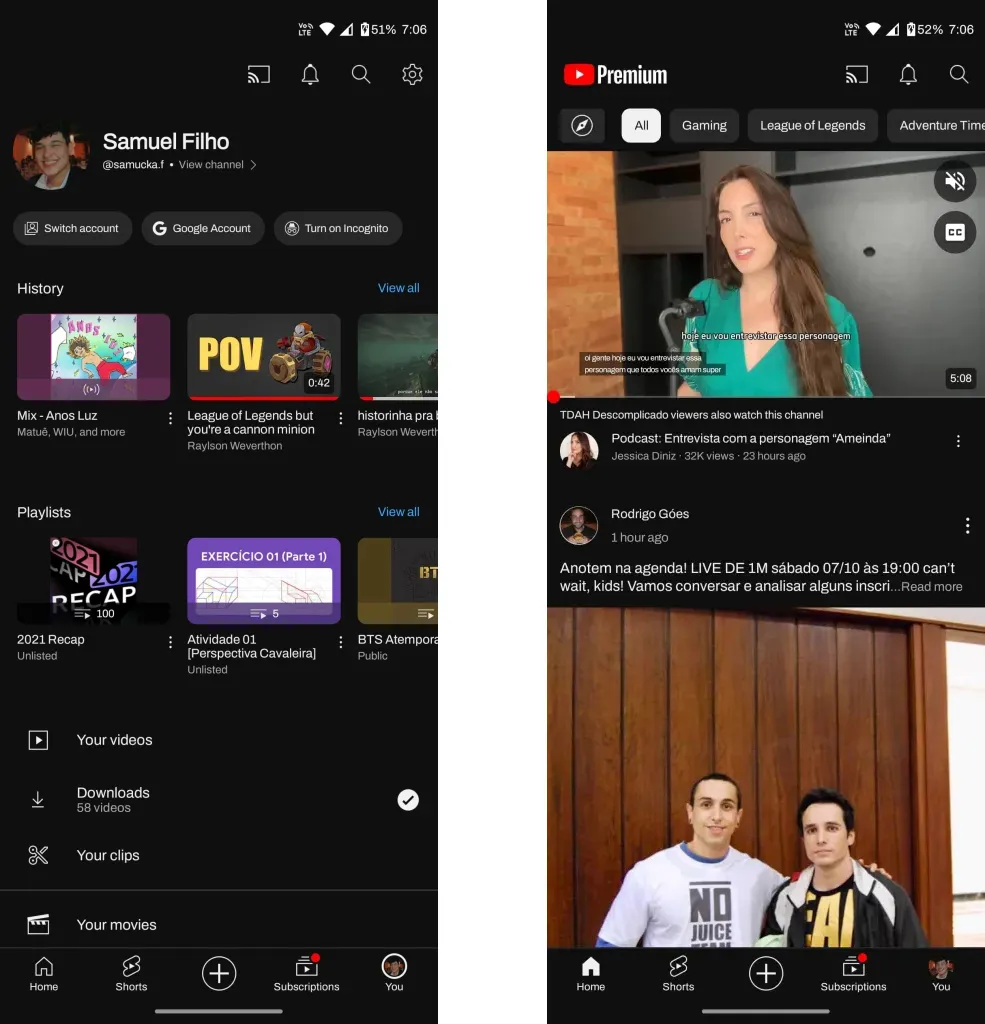 Оновлений дизайн YouTube Оновлений дизайн YouTube