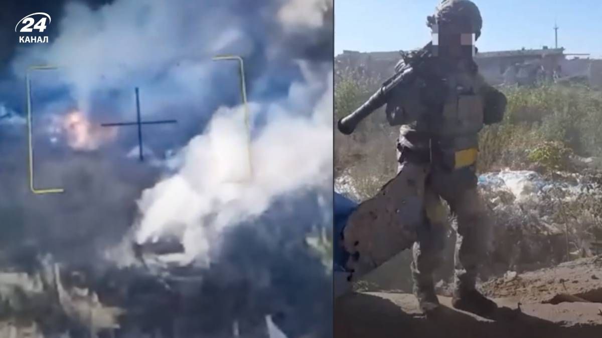 Украинские военные бьют по вражеским позициям Украинские военные бьют по вражеским позициям