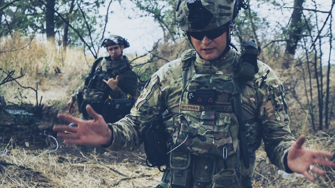 Андрій Хливнюк з побратимом