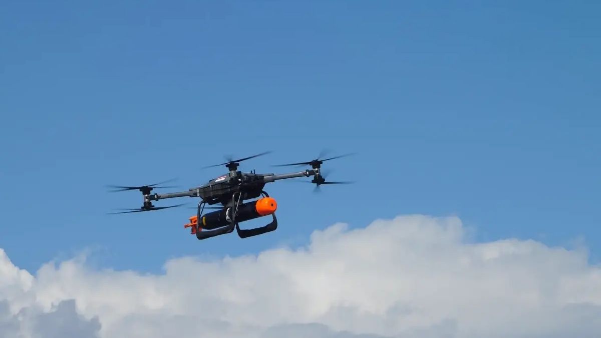 НАТО протестувало новий безпілотник для скидання протикорабельних торпед НАТО протестувало новий безпілотник для скидання протикорабельних торпед