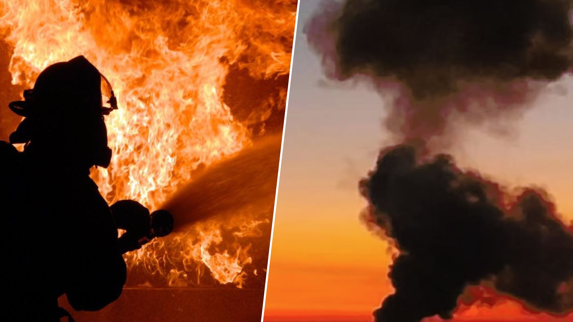 В Красноярске вспыхнул мощный пожар В Красноярске вспыхнул мощный пожар