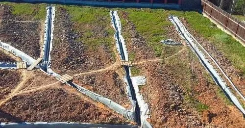 Дренаж під газон Дренаж під газон