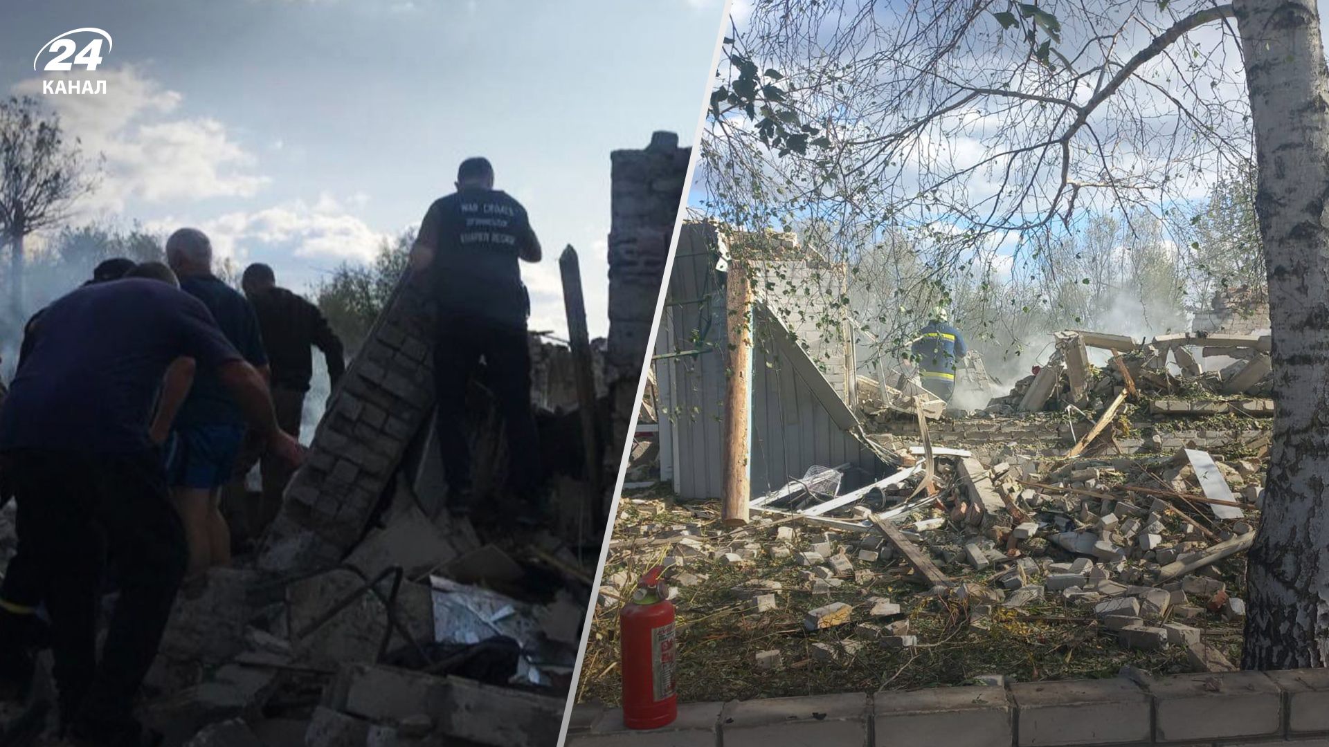 Можливо, був навідник: у МВС прокоментували удар по селу Гроза на Харківщині - 24 Канал