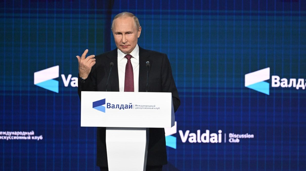 Речь Путина на Валдае 5 октября – Путин ждет, что Запад прекратит поддержку Украины - 24 Канал