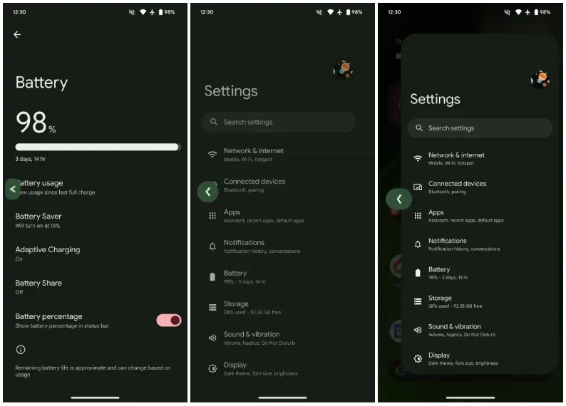 Зміни у жесті Зміни у жесті