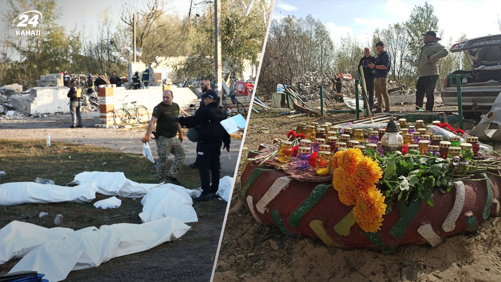 "Лучше бы я умер": что говорят жители села Гроза после ракетного удара - 24 Канал "Лучше бы я умер": что говорят жители села Гроза после ракетного удара - 24 Канал