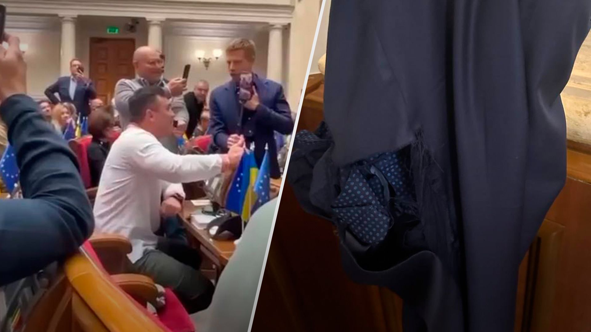 У Раді стався конфлікт між Тищенком і Гончаренком У Раді стався конфлікт між Тищенком і Гончаренком