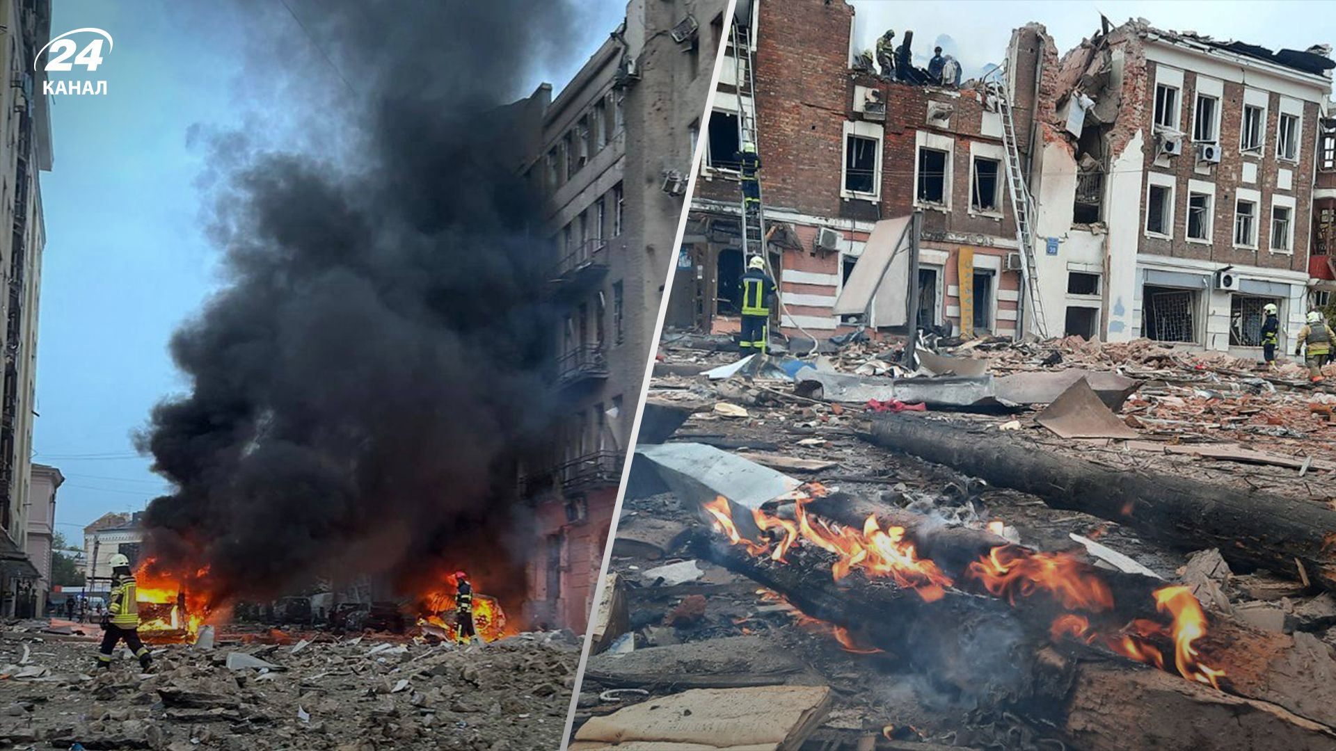 Патрульні показали перші хвилини після атаки Патрульні показали перші хвилини після атаки