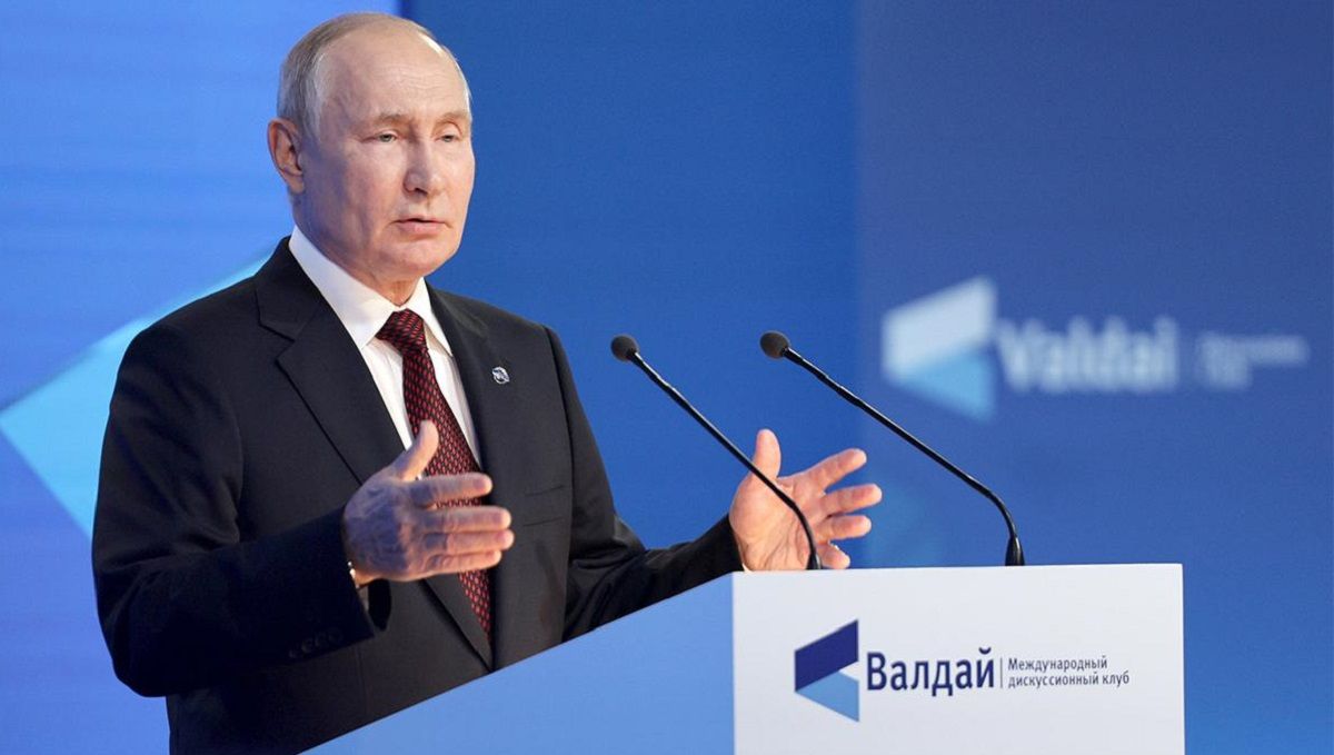Выступление Путина на Валдае 5 октября – для кого Путин адресовал речь - 24 Канал