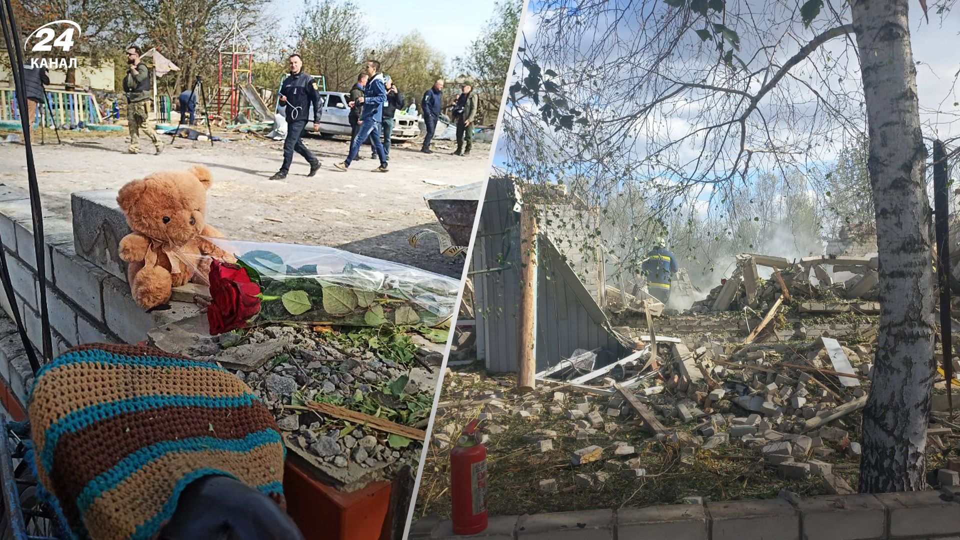 Удар по Гроза Харьковской области 5 октября 2023 года - житель Грозы рассказал детали