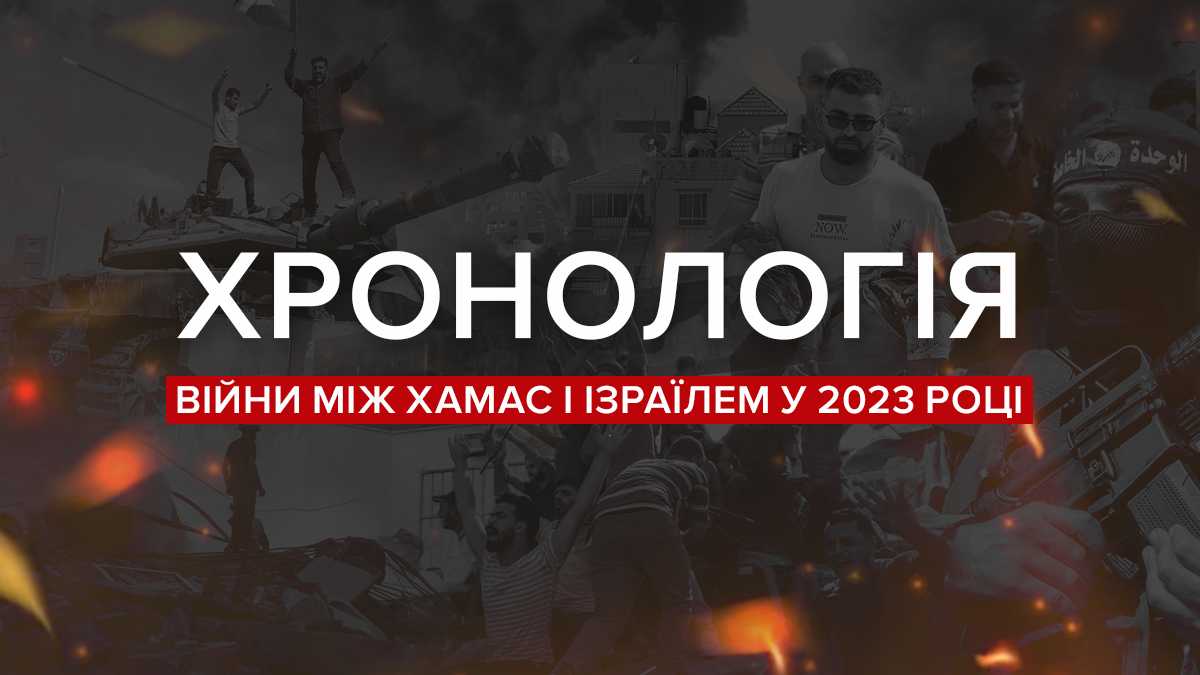 Израиль и война с ХАМАС - хронология войны 2023 года, главные события -  Новости Израиля - 24 Канал