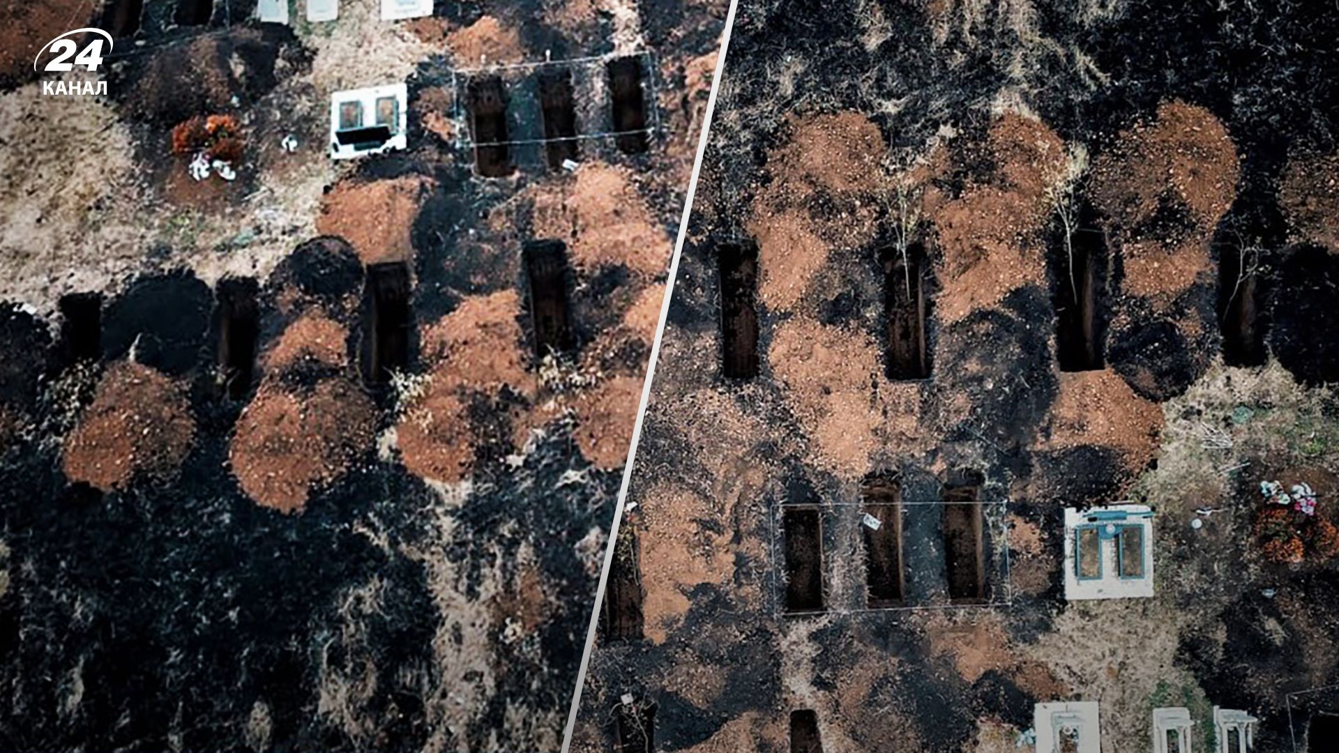 Россияне ударили по селу Гроза Харьковской области - Ян Доброносов показал, как выглядит кладбище Россияне ударили по селу Гроза Харьковской области - Ян Доброносов показал, как выглядит кладбище