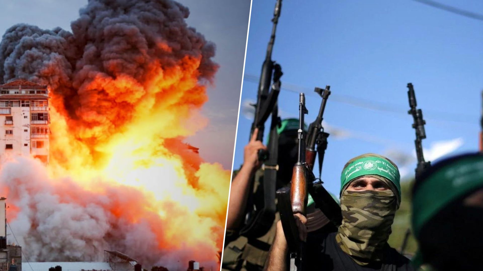 Израиль атаковал командные пункты и штабы ХАМАС