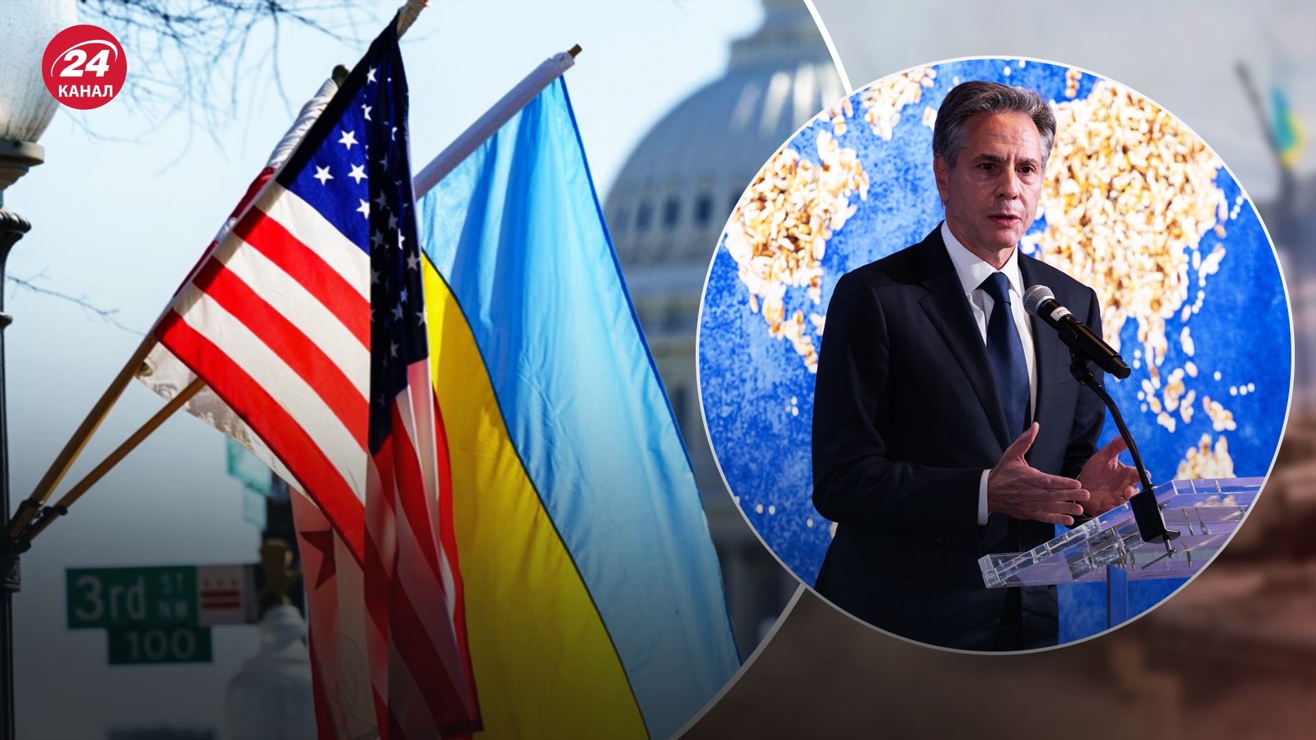 Блінкен спростував твердження, що напад ХАМАС нібито відвертає увагу Заходу Блінкен спростував твердження, що напад ХАМАС нібито відвертає увагу Заходу