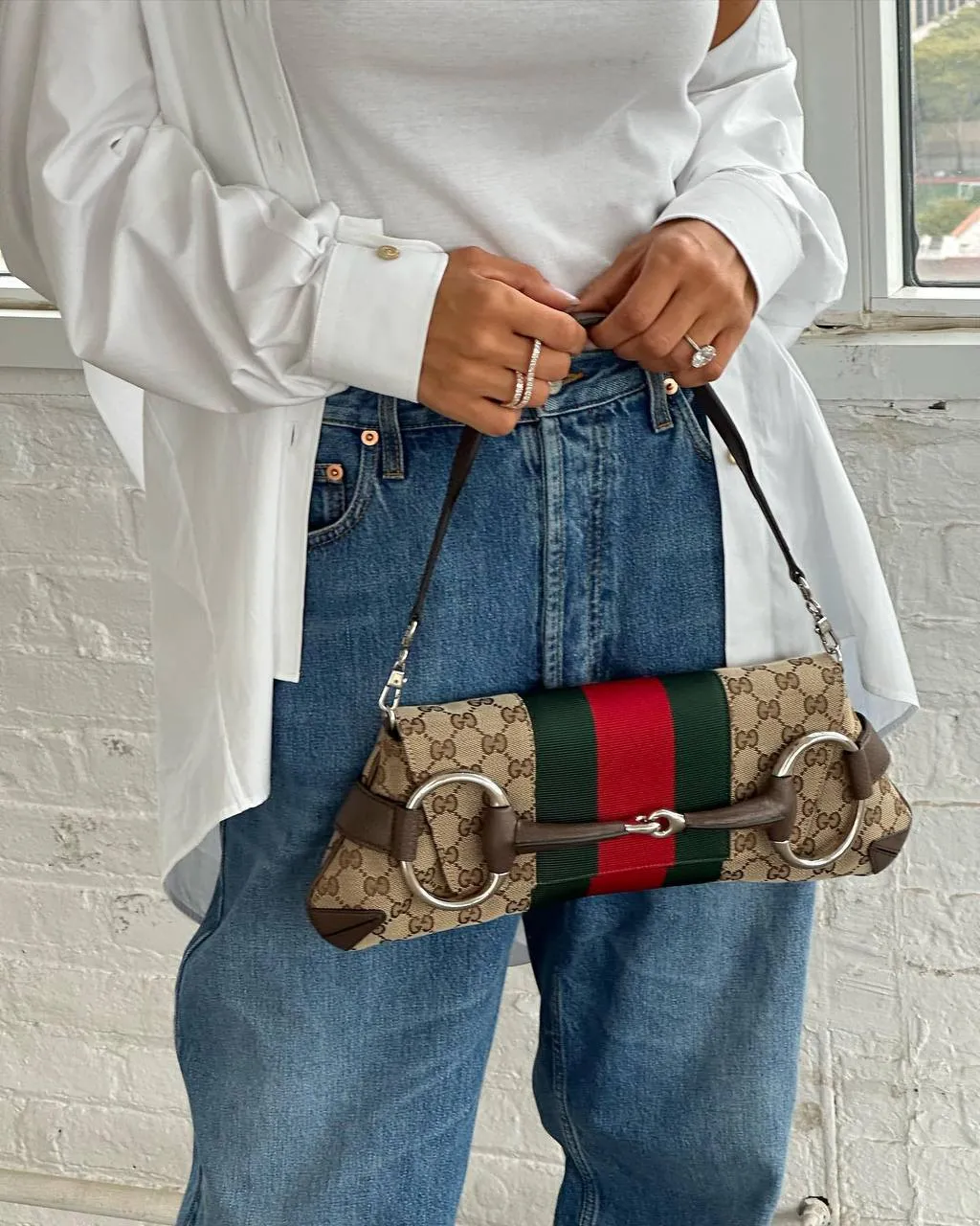 Популярна сумка осені Gucci Horsebit Chain