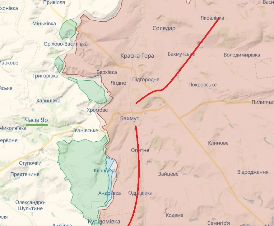 Трассы, которые необходимо перерезать ВСУ Трассы, которые необходимо перерезать ВСУ