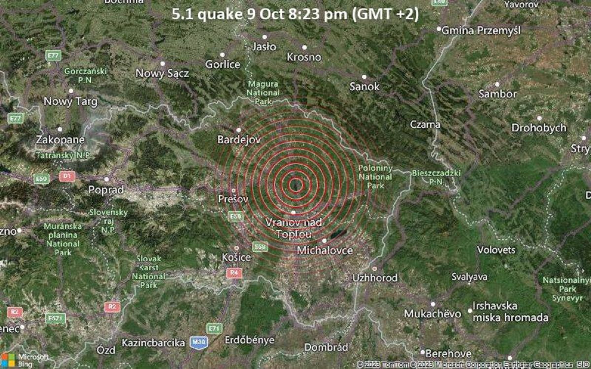 На сході Словаччини був землетрус: поштовхи чули у Львові та на Закарпатті - 24 Канал На сході Словаччини був землетрус: поштовхи чули у Львові та на Закарпатті - 24 Канал