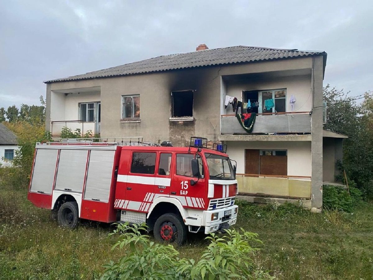 Подробности трагедии в Винницкой области, где в огне погибли дети
