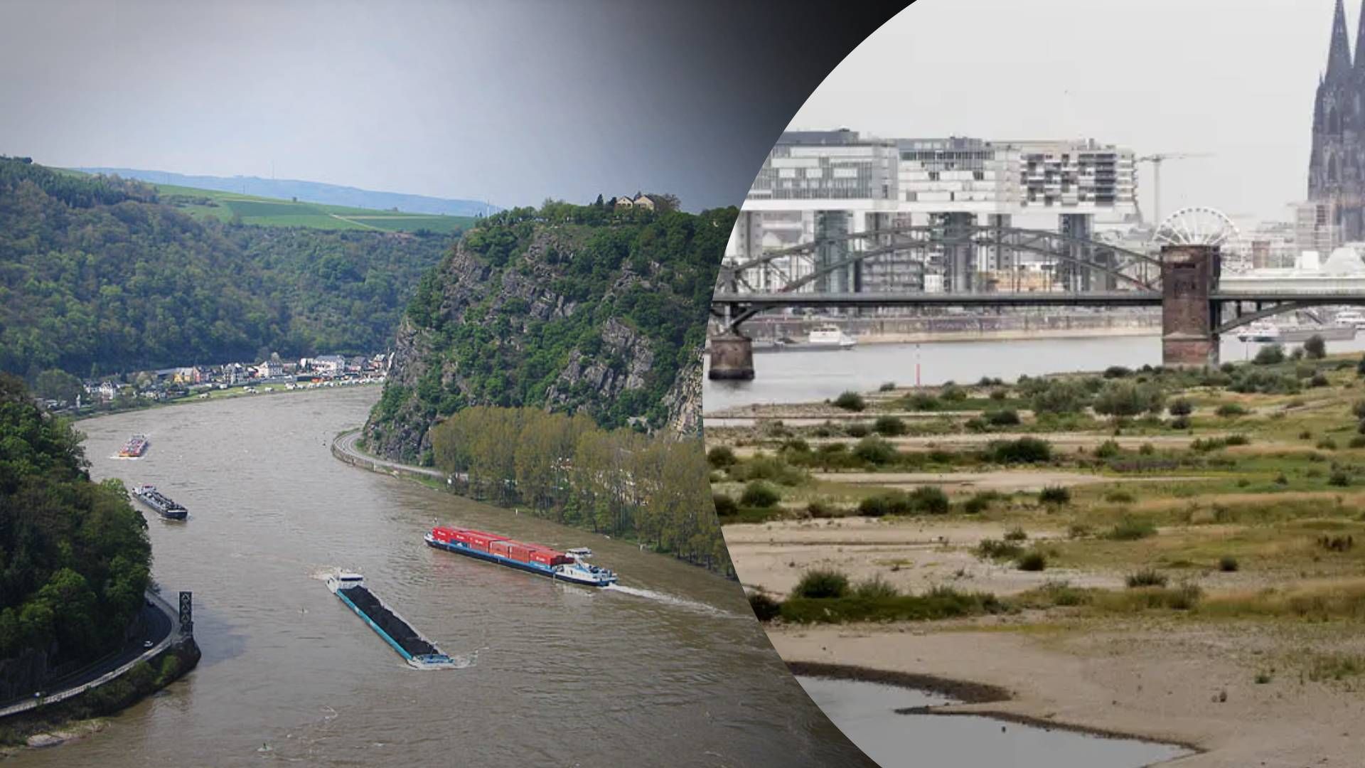 Через посуху в Європі зміліли річки: це б'є по економіці - 24 Канал Через посуху в Європі зміліли річки: це б'є по економіці - 24 Канал