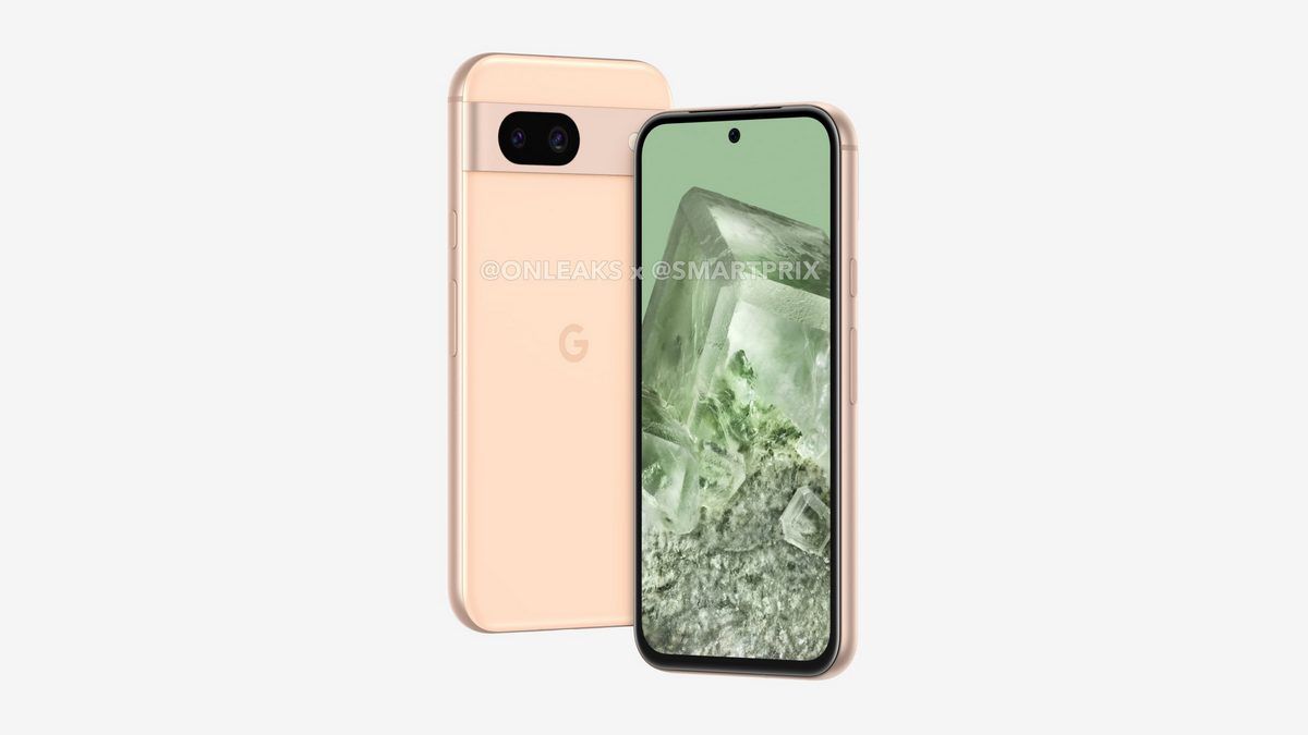 Google Pixel 8a показали на первых рендерах Google Pixel 8a показали на первых рендерах