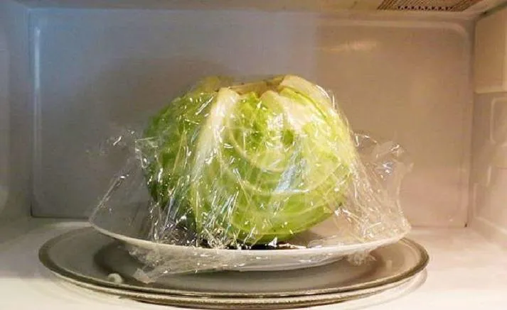 Капуста в мікрохвильовці Капуста в мікрохвильовці