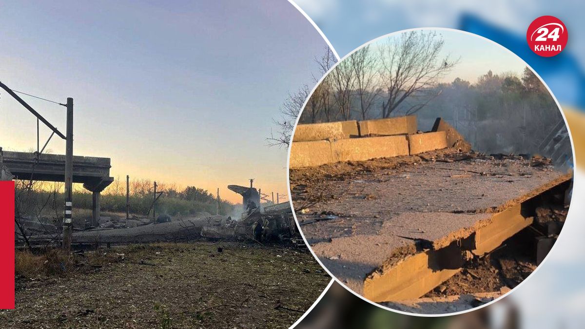 Удар по мосту між Ясинуватою та Горлівкою - 24 Канал Удар по мосту між Ясинуватою та Горлівкою - 24 Канал