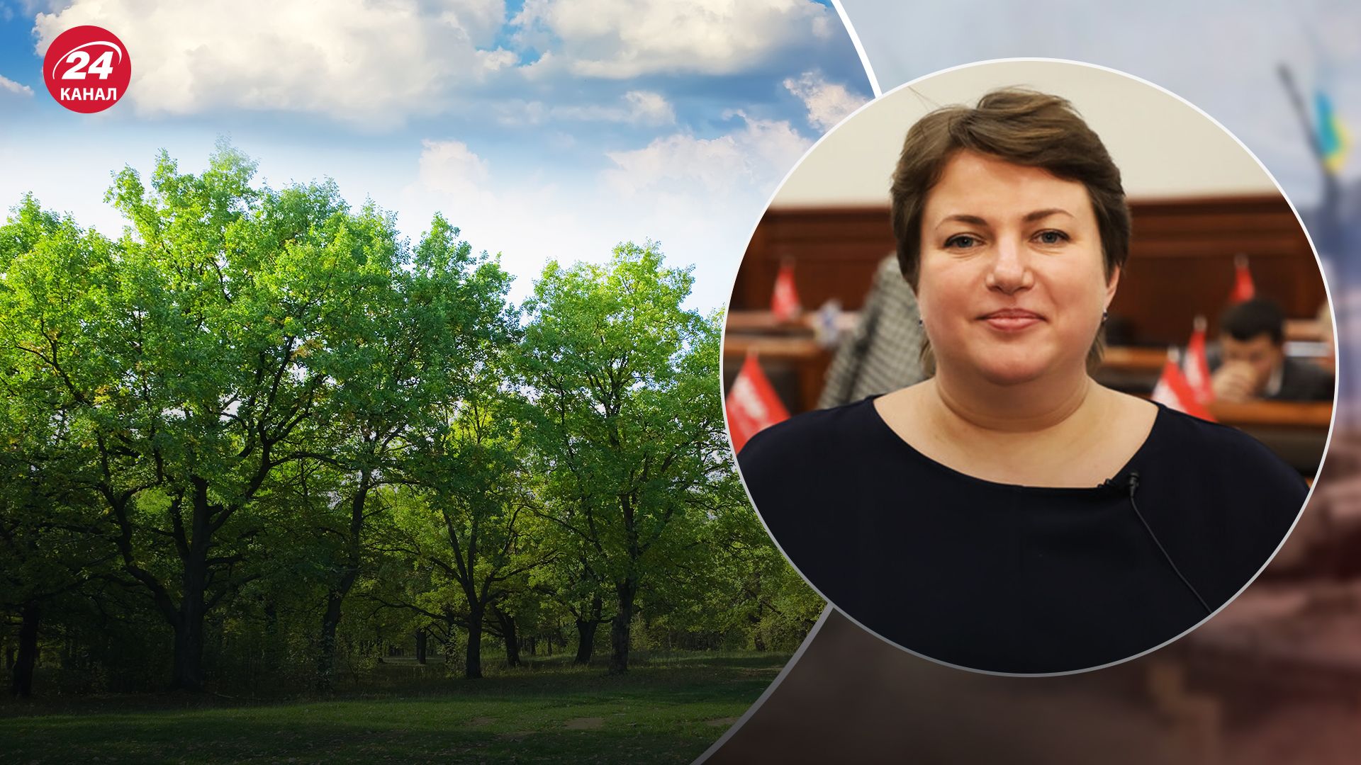 Депутат Киевсовета Юлия Лымарь высказалась относительно природно-заповедного фонда