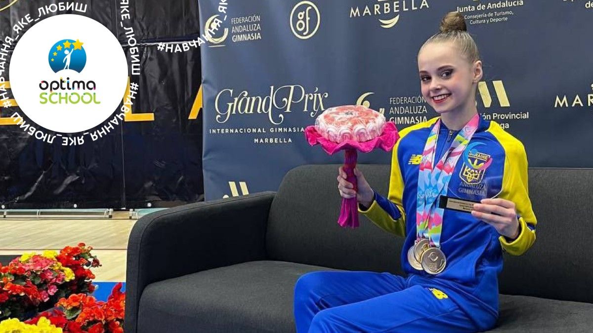 Учениця "Оптіми" стала призеркою юніорського чемпіонату світу з художньої гімнастики