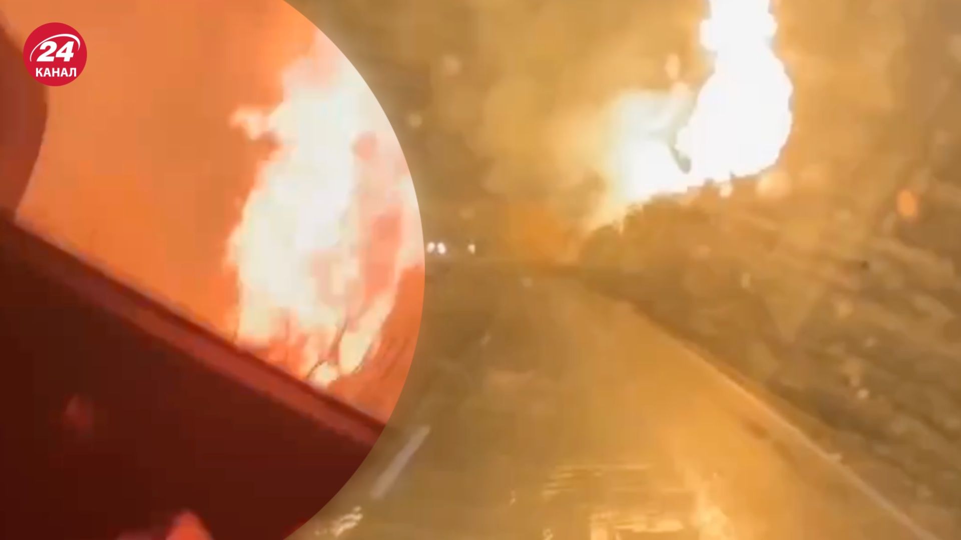 Под Иловайском – масштабный пожар на газопроводе