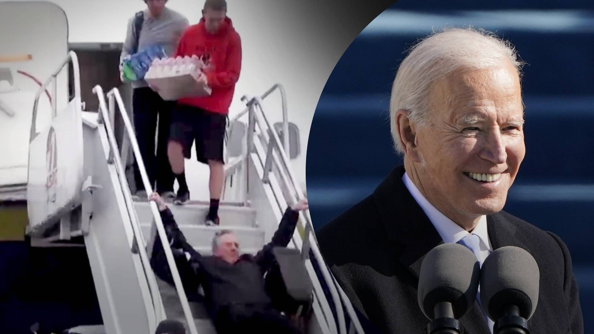 Сенатор скотився вниз трапом - 24 Канал Сенатор скотився вниз трапом - 24 Канал