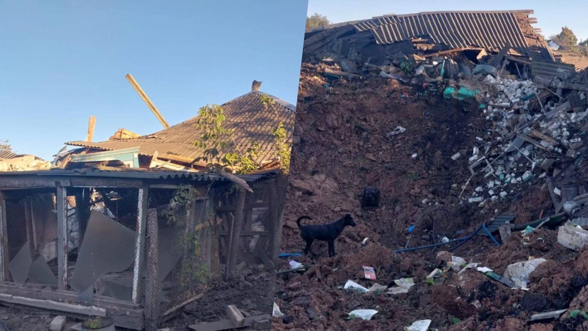 Окупанти вдарили авіабомбою по Дружелюбівці Окупанти вдарили авіабомбою по Дружелюбівці