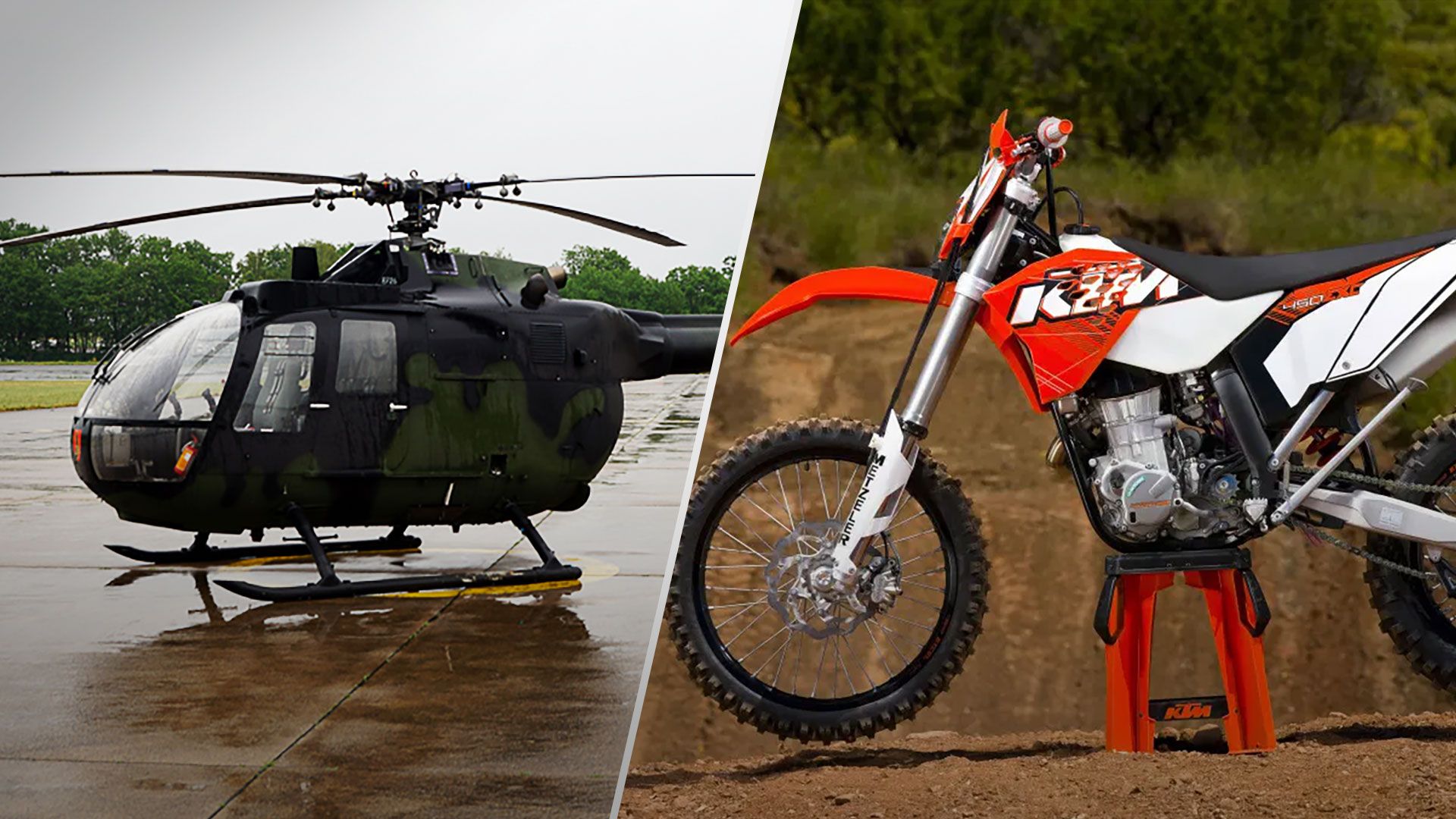 Минобороны приняло на вооружение новую для ВСУ модель вертолета и мотоцикла - 24 Канал