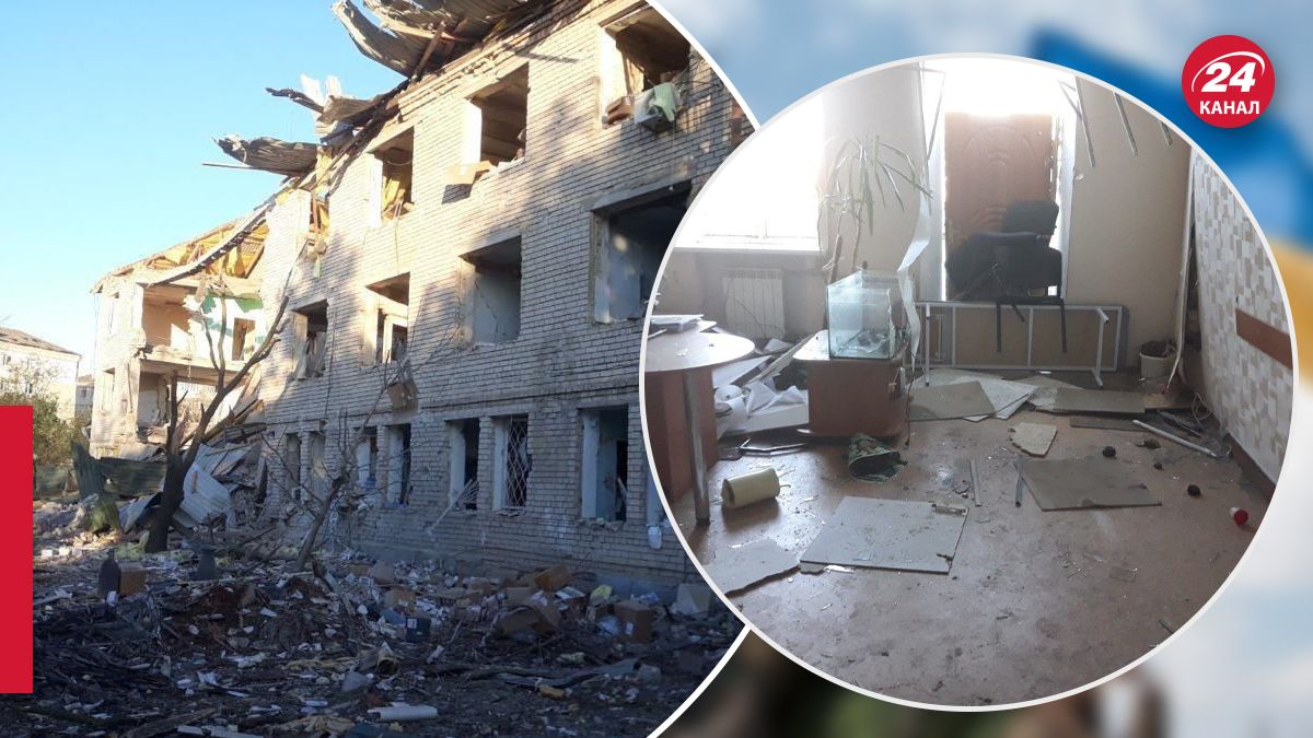 Последствия атаки на больницу в Бериславе - 24 Канал