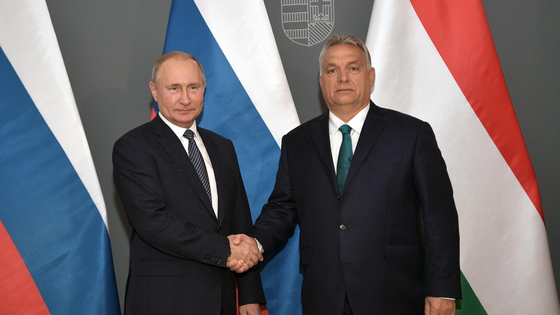 Владимир Путин встретился с Виктором Орбаном